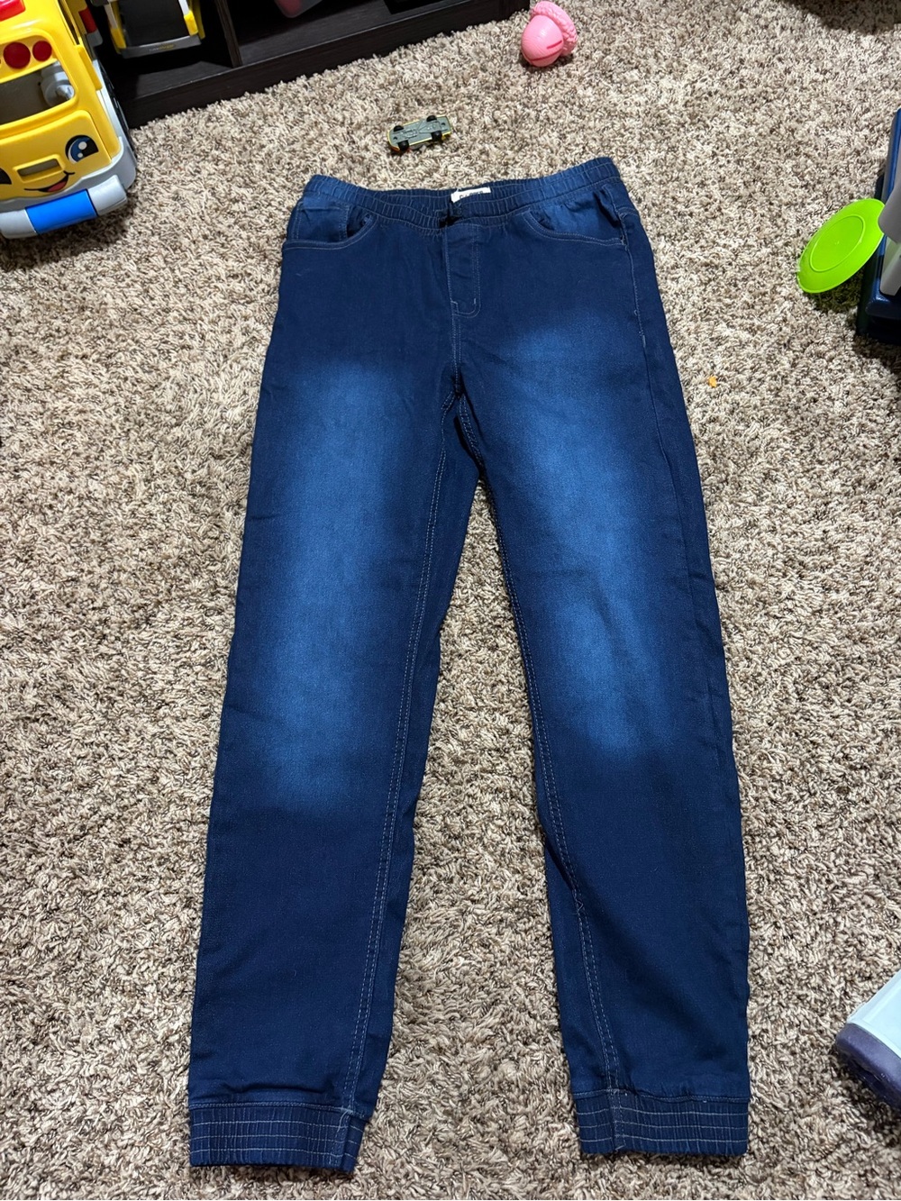 Copper denim boys pull on jeans size large 14
